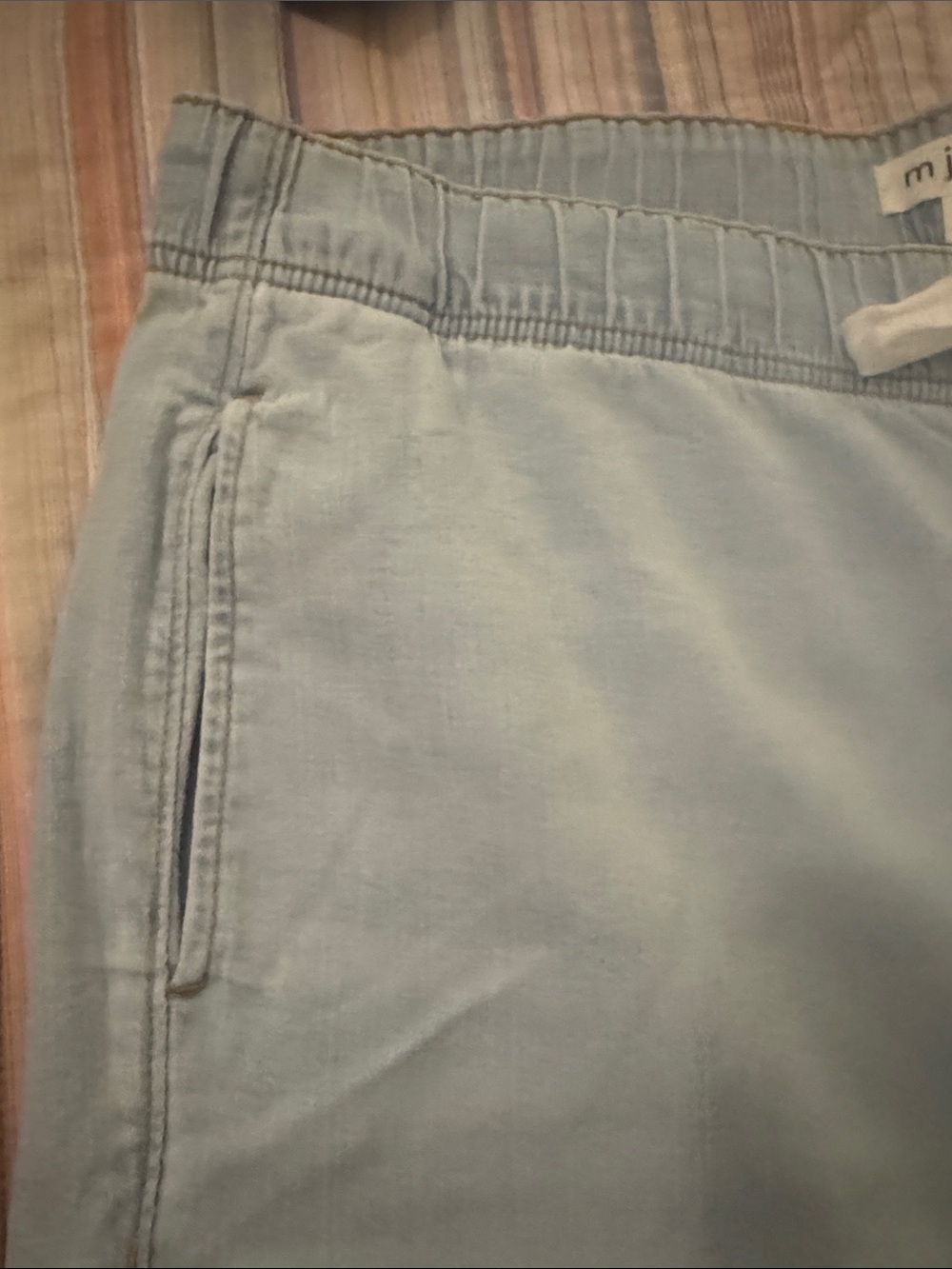 Maurices Light Denim Wide Leg Pull-On Jeans Size 18W Short - Picture 5 of 6